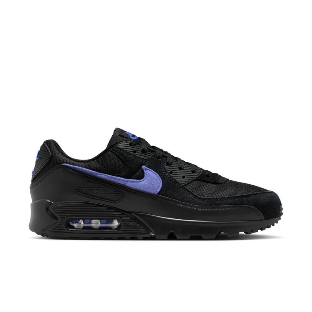 Nike Air Max 90 Mens Size 12 Running Shoes Sneakers Black Sapphire DM0029 021